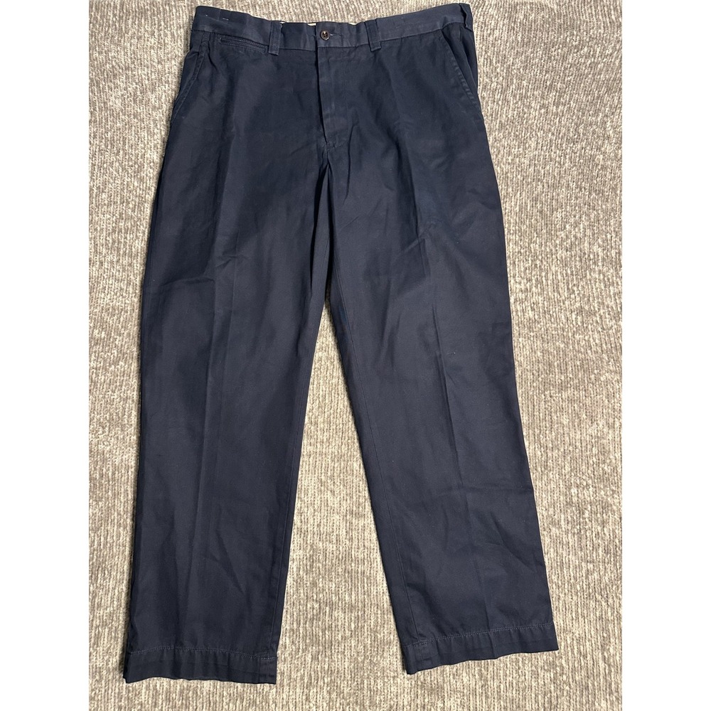 Polo Ralph Lauren Chino Pant Mens 36x30 Blue Cotton Straight Leg